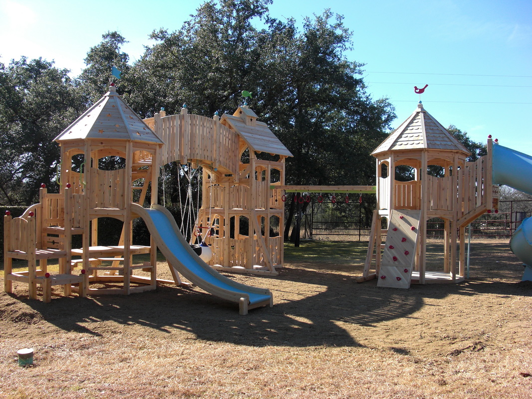 customizable non wood playsets